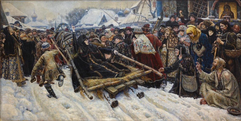 В.И. Суриков «Боярыня Морозова», 1887 © ГТГ