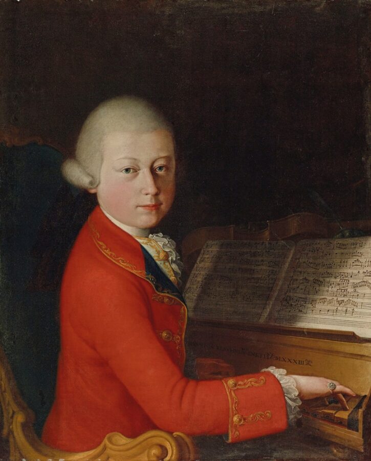 Джамбеттино Чиньяроли «Моцарт в Вероне», 1770 © Mozarteum, Salzburg