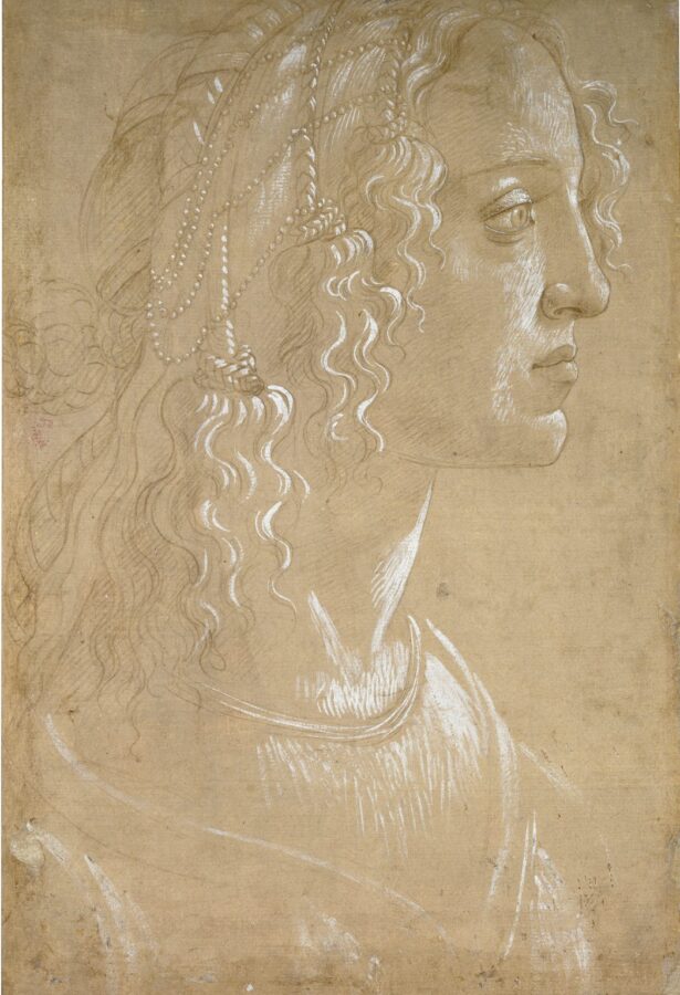 Сандро Боттичелли «Прекрасная Симонетта», ок. 1485 © Ashmolean Museum