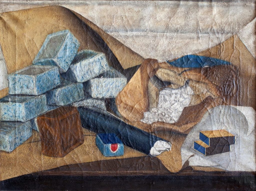 Г.А. Гринберг «Натюрморт со спичками», 1920-е © МИСП