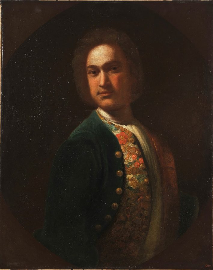 И. Никитин «Портрет молодого человека в зеленом кафтане», 1732 © ГРМ