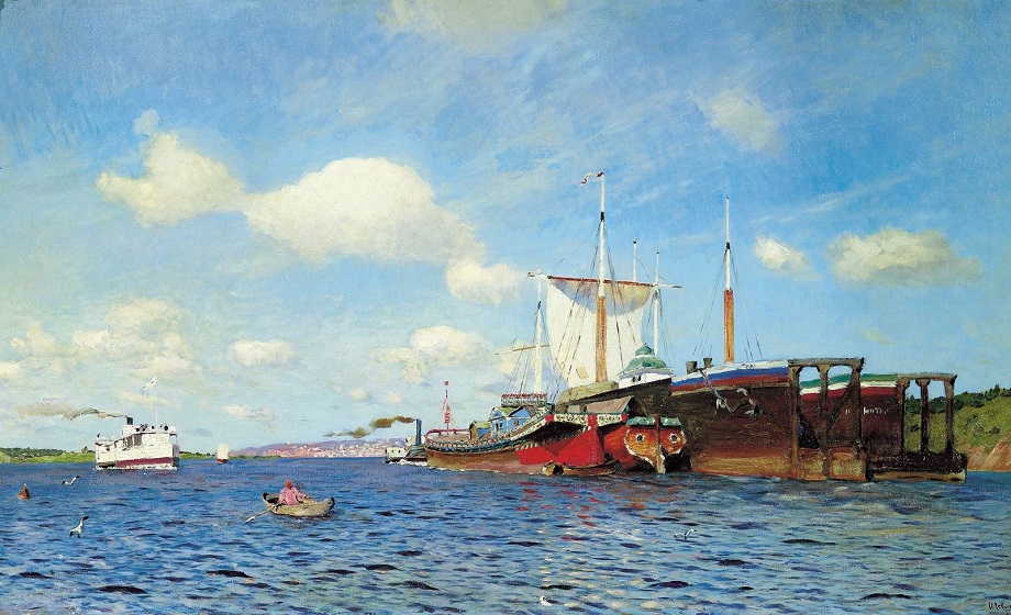 Исаак Левитан «Свежий ветер. Волга», 1895 © Государственная Третьяковская галерея