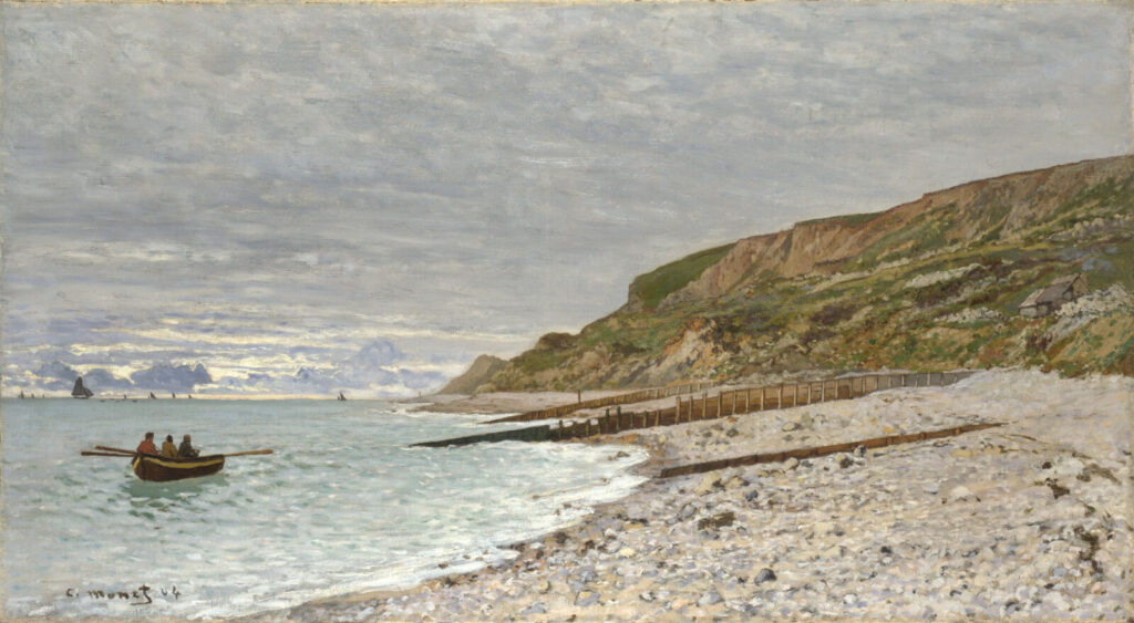Клод Моне «La Pointe de la Hève, Sainte-Adresse», 1864 © The National Gallery