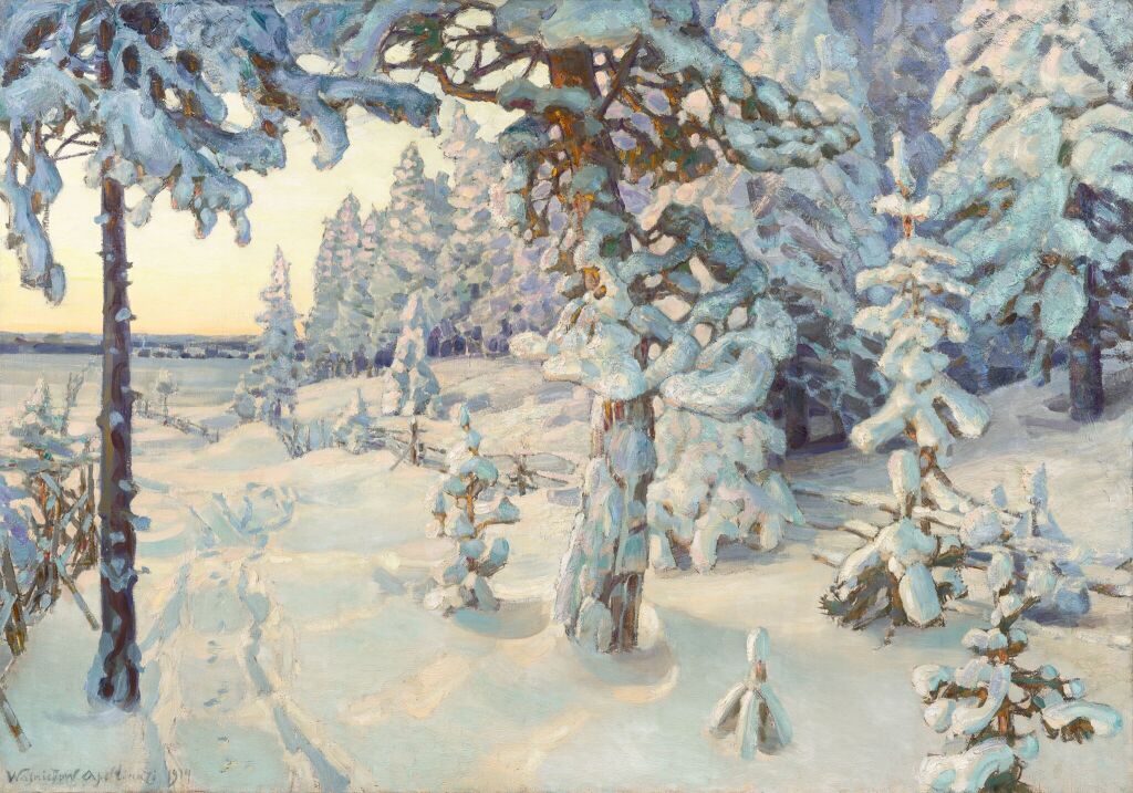 Аполлинарий Васнецов «Зимний сон», 1908-1914 © ГТГ