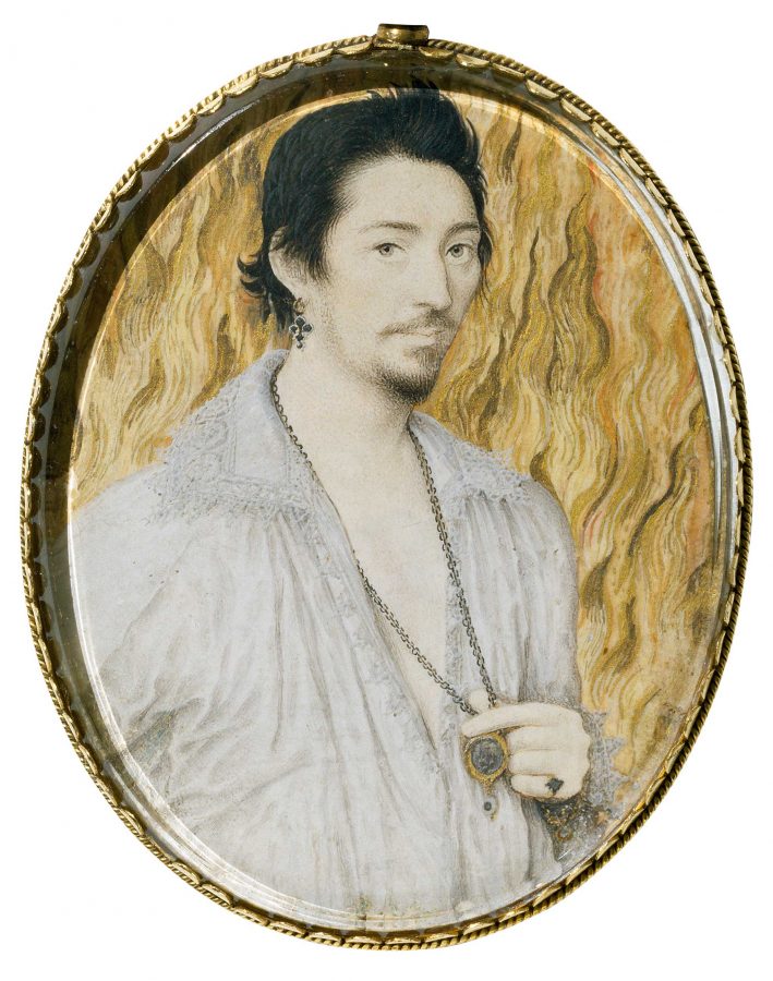 Николас Хиллиард «Неизвестный мужчина», ок. 1600 © Victoria and Albert Museum