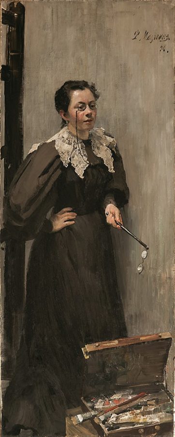 Филипп Малявин «Портрет А. П. Остроумовой», 1896 © Государственный Русский музей / МРИ
