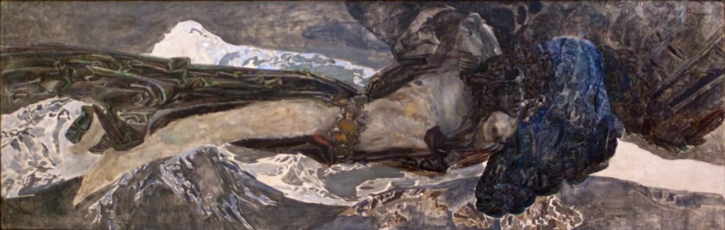 М.А. Врубель «Летящий демон», 1899 © ГРМ