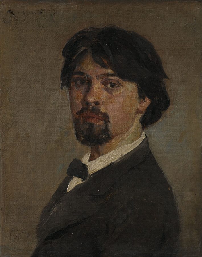 В.И. Суриков «Автопортрет», 1879 © ГТГ