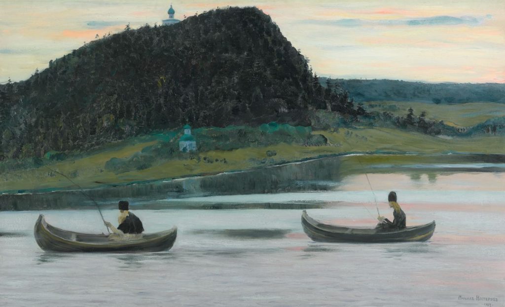 М. В. Нестеров «Молчание», 1903 © ГТГ