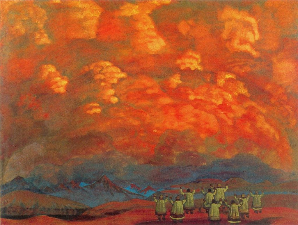 Н.К. Рерих «Веления неба», 1915 © ГРМ