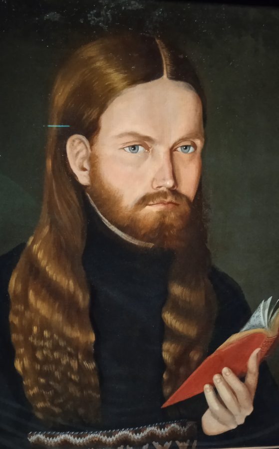 Неизвестный художник «Портрет молодого священника», середина XIX века