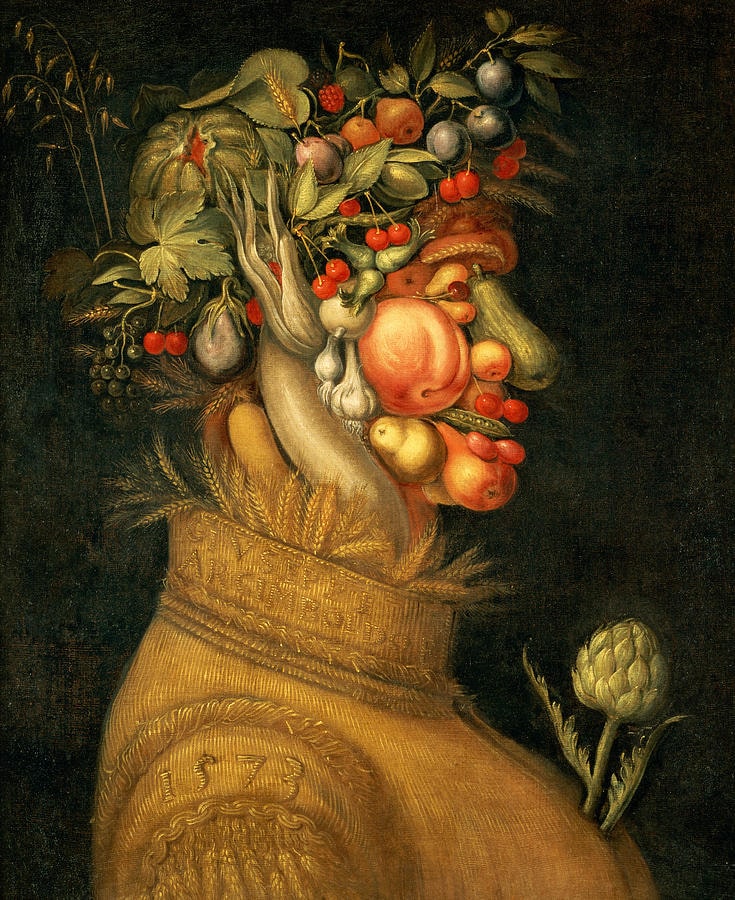 Джузеппе Арчимбольдо «Лето», 1573 © Лувр