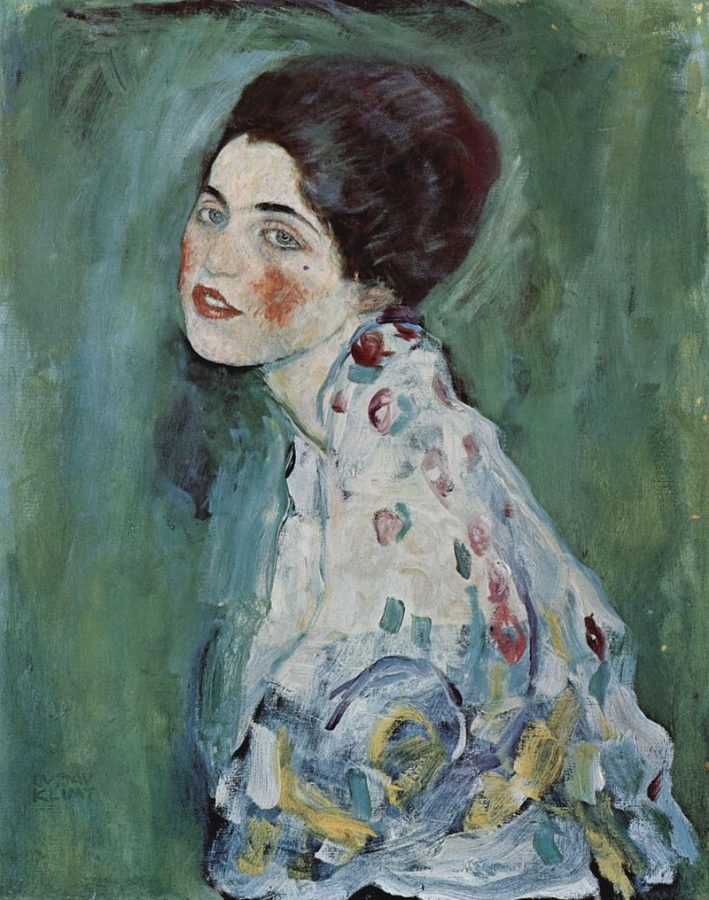 Густав Климт «Женский портрет», 1916-1917 © Галерея современного искусства Риччи Одди, Пьяченца