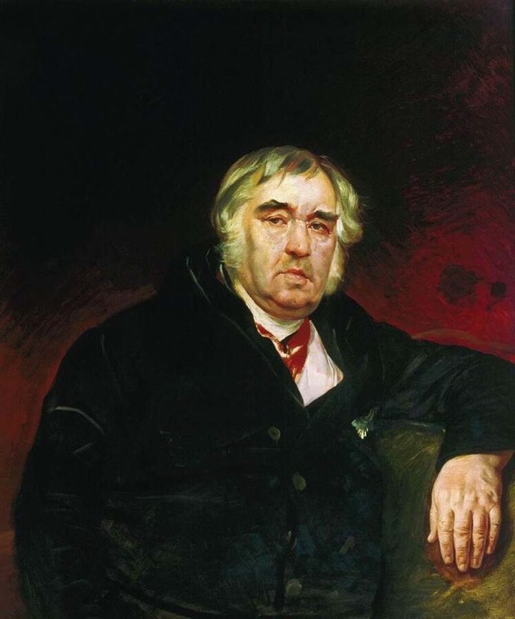 К.П. Брюллов «Портрет И.А. Крылова», 1839 © ГТГ