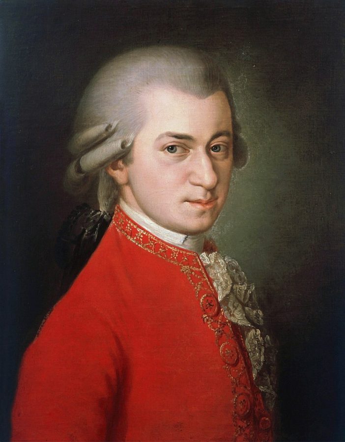 Барбара Крафт «Посмертный портрет Моцарта», 1819