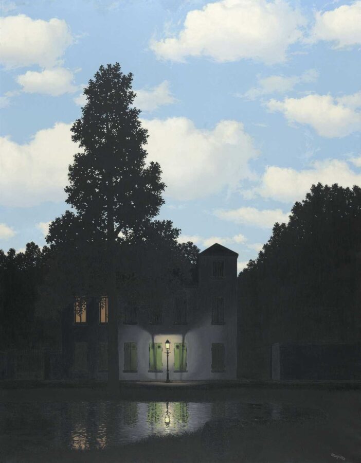 René Magritte «The Dominion of Light», 1954 © Royal Museums of Fine Arts of Belgium