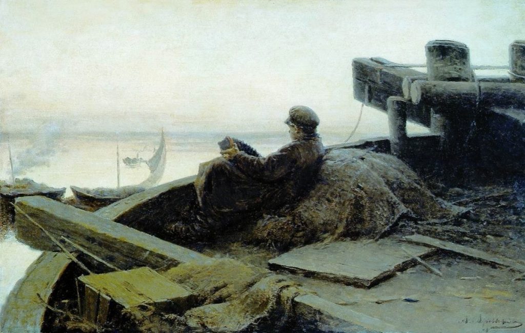 А.Е. Архипов «На Волге», 1889 © ГРМ