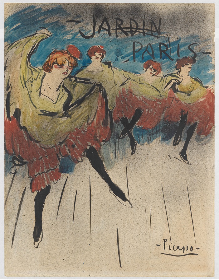 «Jardin de Paris» (Design for a Poster), 1901 © SOLOMON R. GUGGENHEIM FOUNDATION