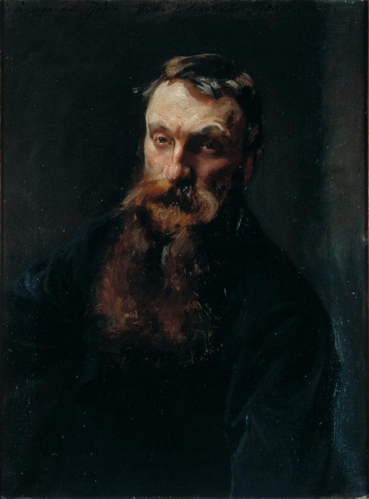 Джон Сингер Сарджент «Огюст Роден», 1884 © Музей Родена, Париж