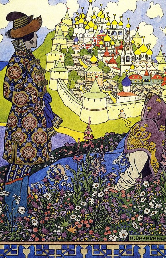 И.Я. Билибин. Иллюстрация к «Сказке о царе Салтане», 1905 © ГРМ