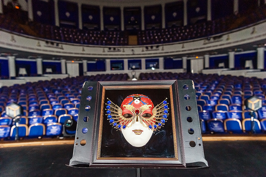 Церемония вручения премии «Золотая маска» в 2020 году. Фото: Дмитрий Дубинский © АНО «Фестиваль «Золотая маска»