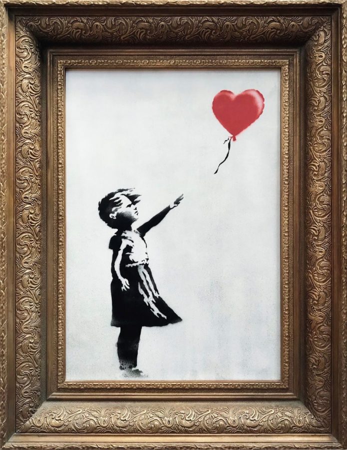 Бэнкси «Девочка с воздушным шаром», 2006 © Частная коллекция