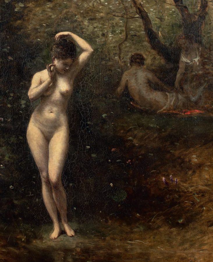 Жан-Батист Камиль Коро «Купание Дианы», 1873–1874 