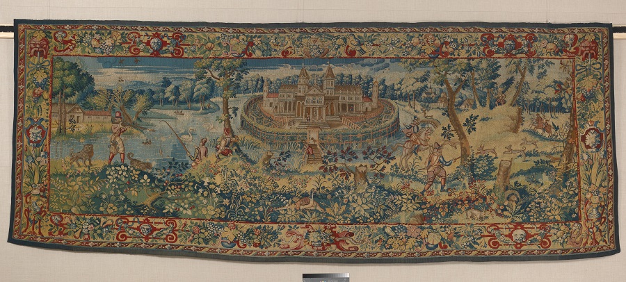 Аноним, «Пейзаж с охотниками», XVI век © The Metropolitan Museum of Art