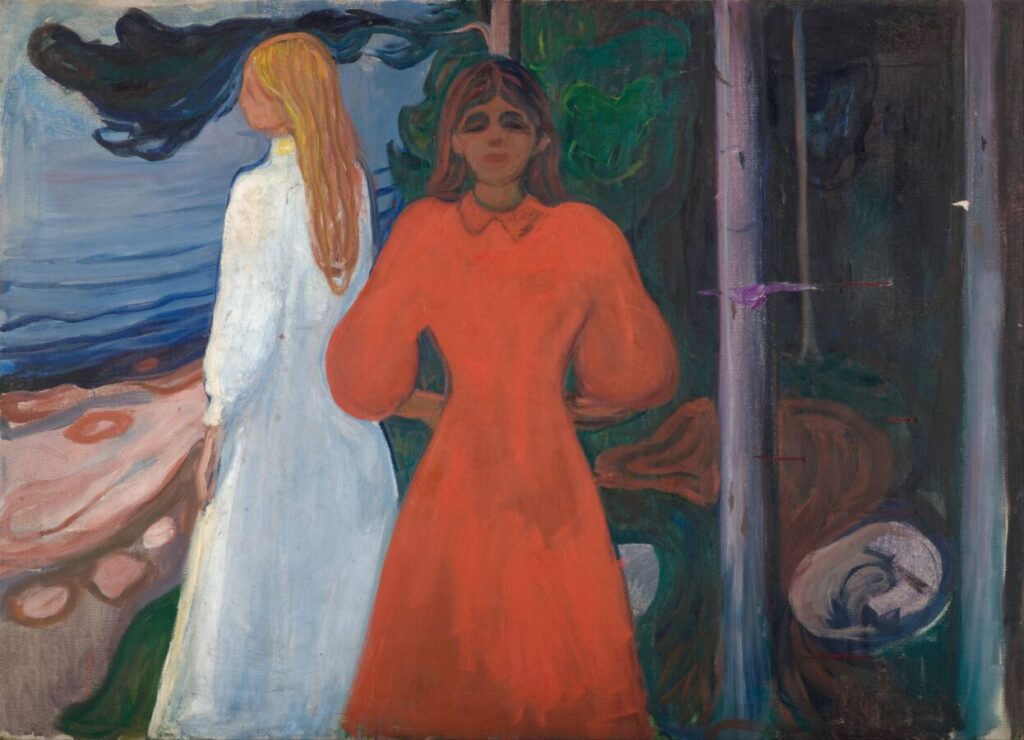 Эдвард Мунк «Красное и белое», 1899–1900 © MUNCH, Oslo / Halvor Bjørngård