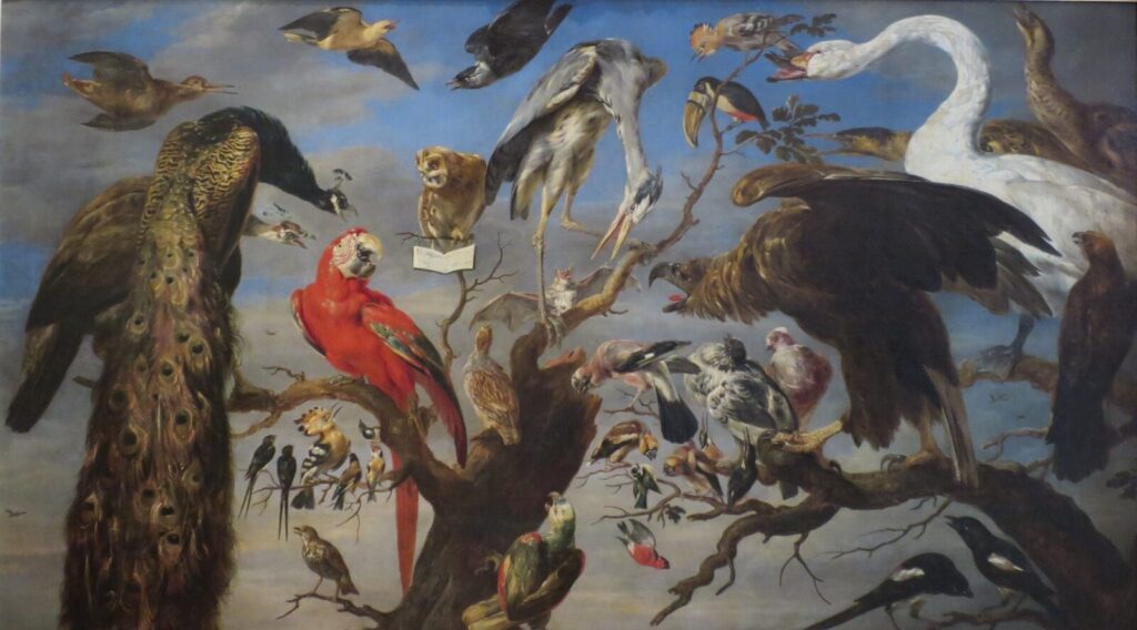 Франс Снейдерс «Птичий концерт», 1630-е © Государственный Эрмитаж