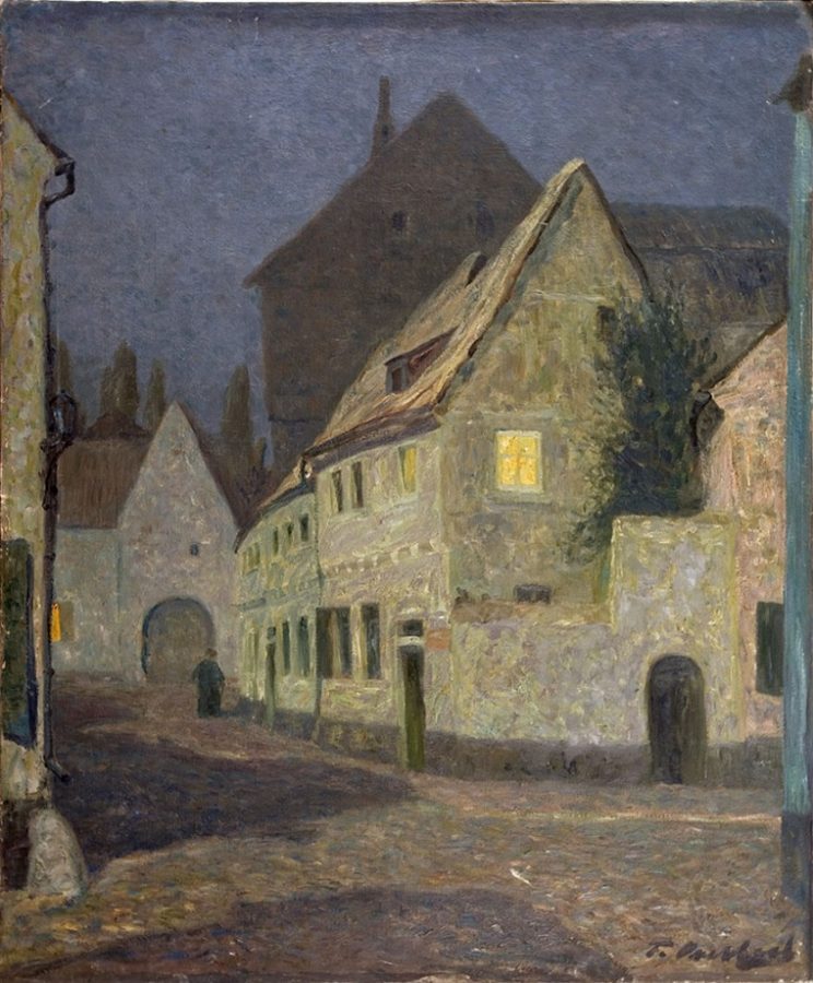 Фриц Овербек, «Лунная ночь» Германия, 1906 © Из собрания НГХМ