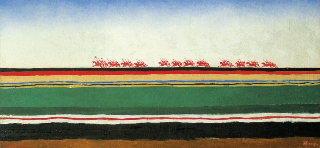Казимир Малевич «Скачет красная конница», 1932 © ГРМ