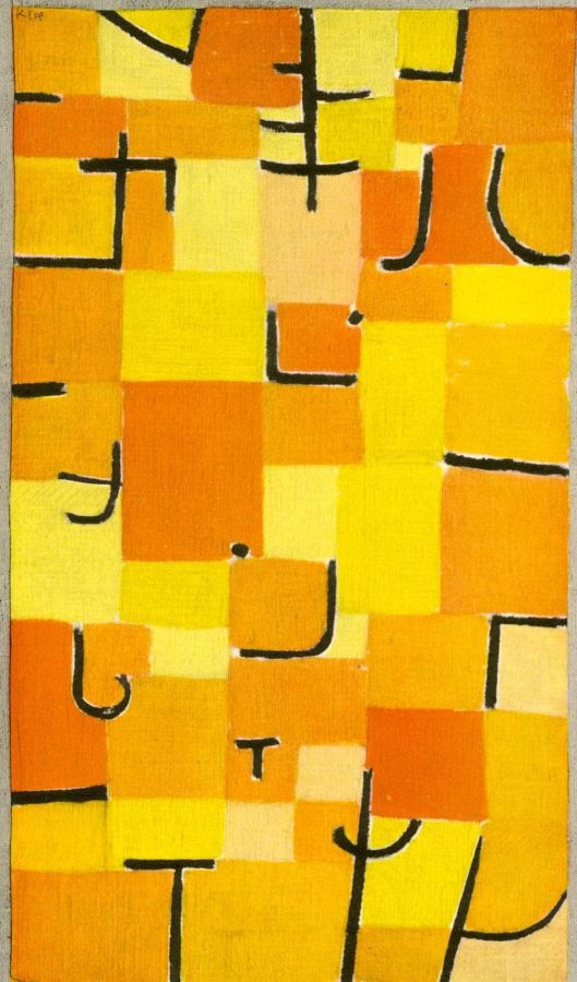 Пауль Клее «Знаках в желтом», 1937