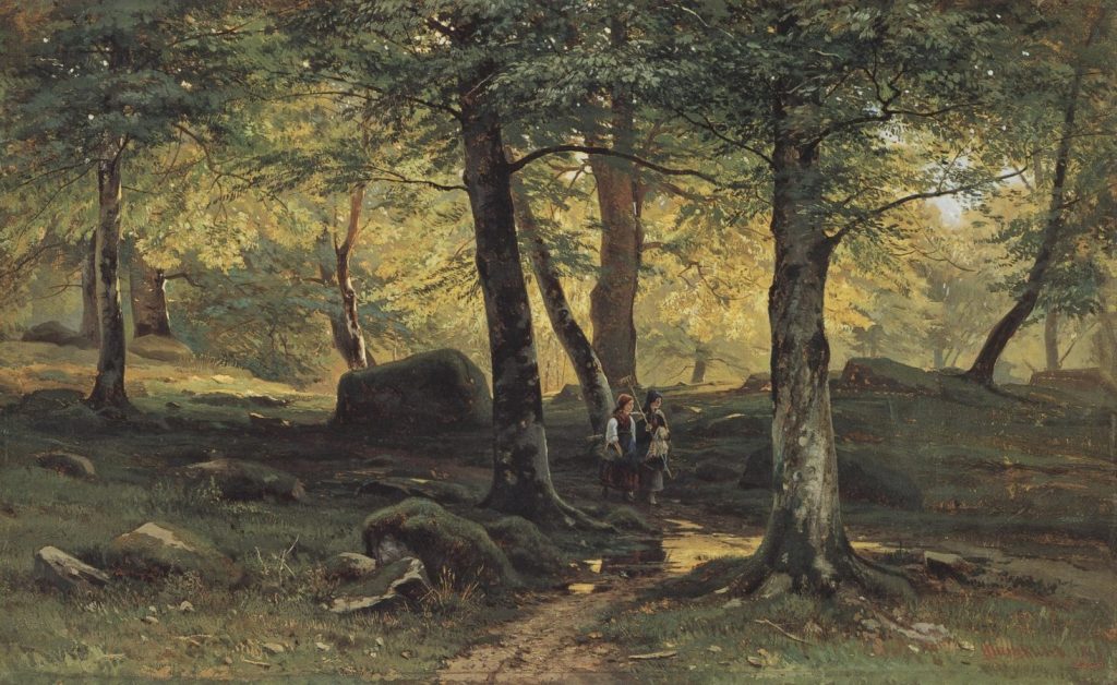И.И. Шишкин «В роще», 1865 © ГРМ