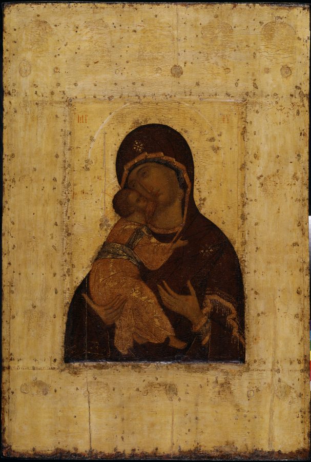Андрей Рублев Икона «Богоматерь Владимирская», конец XIV-начало XV
