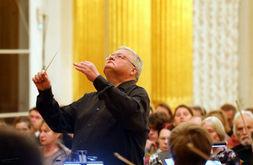 Художественный руководитель и главный дирижер Симфонического оркестра Санкт-Петербурга Сергей Стадлер