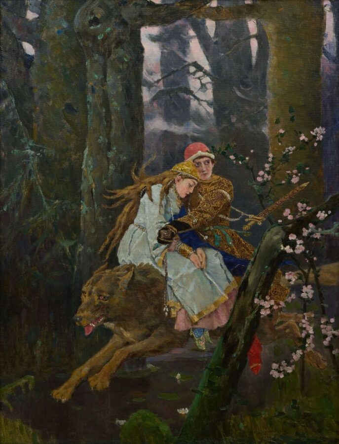 В.М. Васнецов «Иван-царевич на Сером волке», 1920 © ГТГ