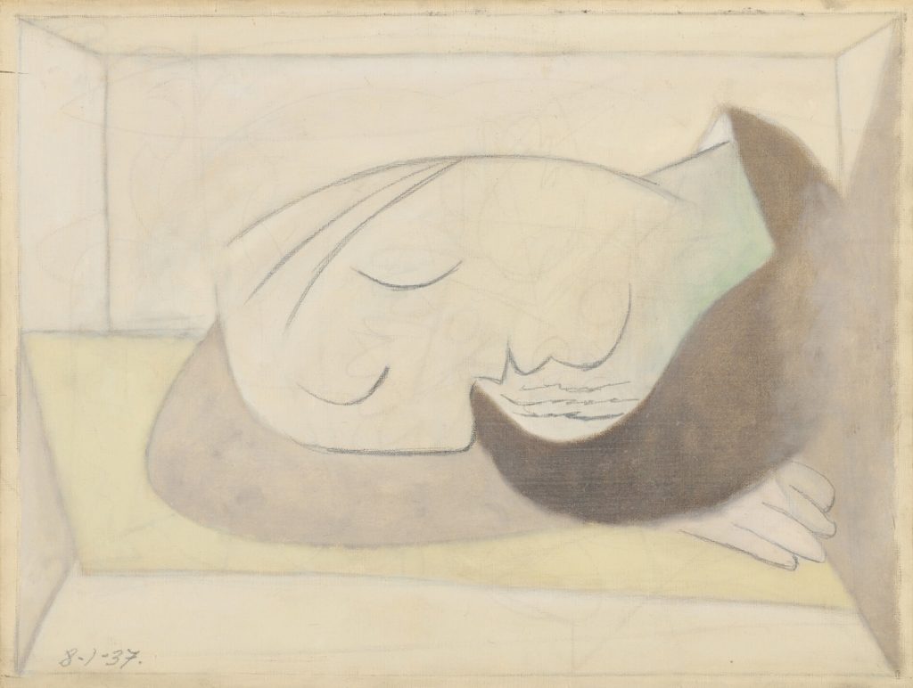 Пабло Пикассо «Кушетка (Мари-Терез Вальтер)», 1937 