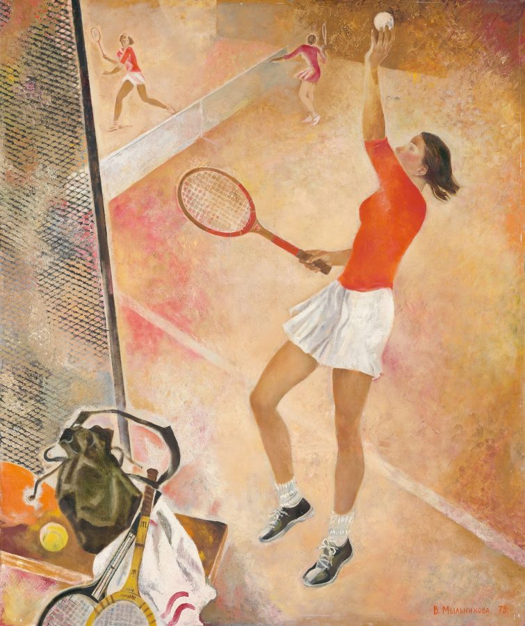 В.А. Мыльникова «Теннисистка», 1979 © ГТГ
