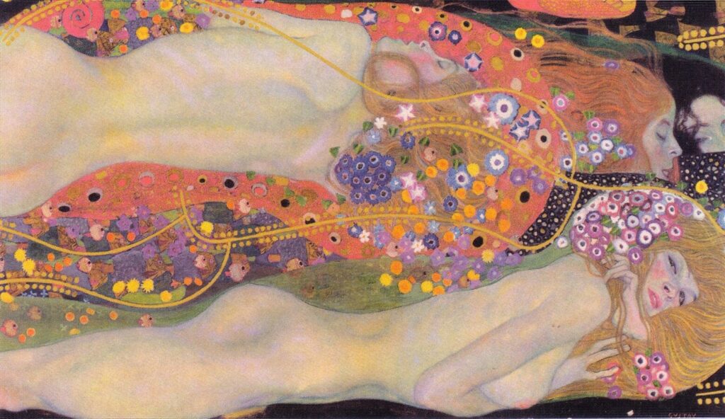 Густав Климт «Водяные змеи II», 1904-1907 © Частное собрание