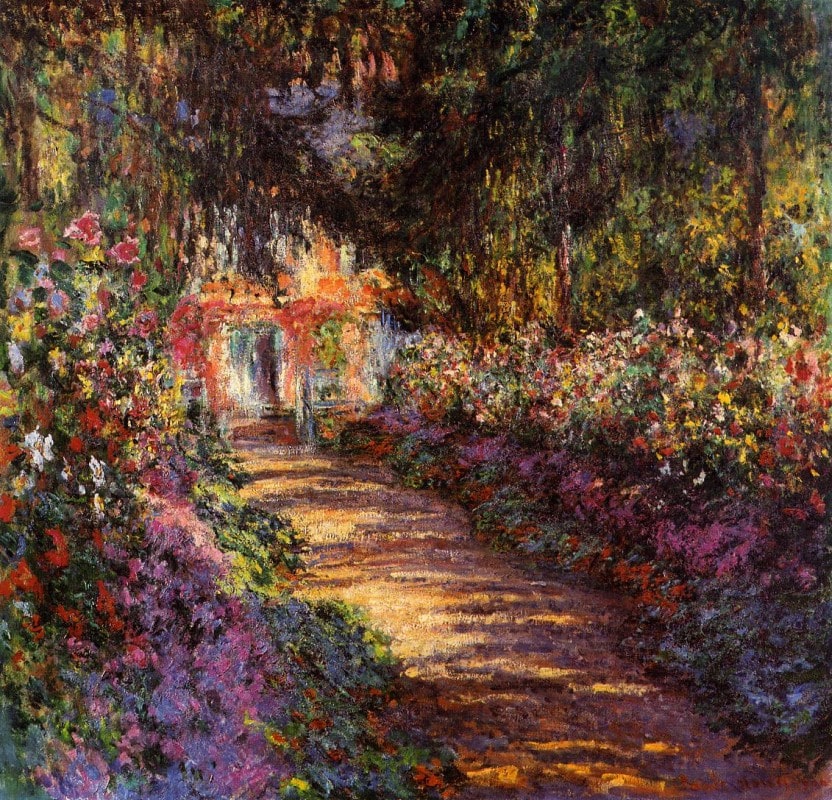 Клод Моне «Живерни. Дорожка в саду», 1902 © Österreichische Galerie Belvedere