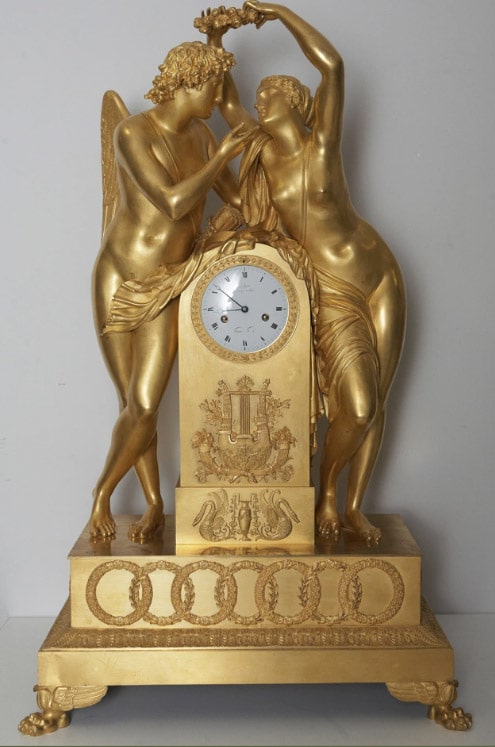 Каминные часы «Амур и Психея». Франция, 1820 © Из собрания МГОМЗ