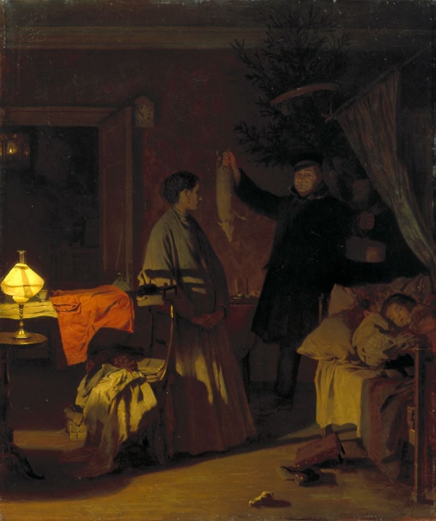 А.И. Корзухин «Канун Рождества», 1869 © ГРМ