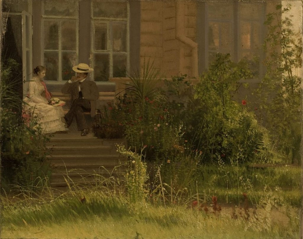 И.Н. Крамской «На даче. Сиверская», 1873 © ВОХМ им. И.Н. Крамского