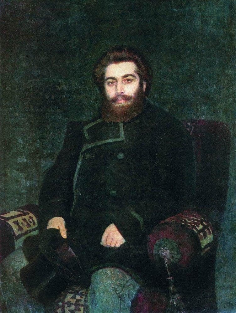 И.Е. Репин «Портрет художника Архипа Ивановича Куинджи», 1877 © ГРМ