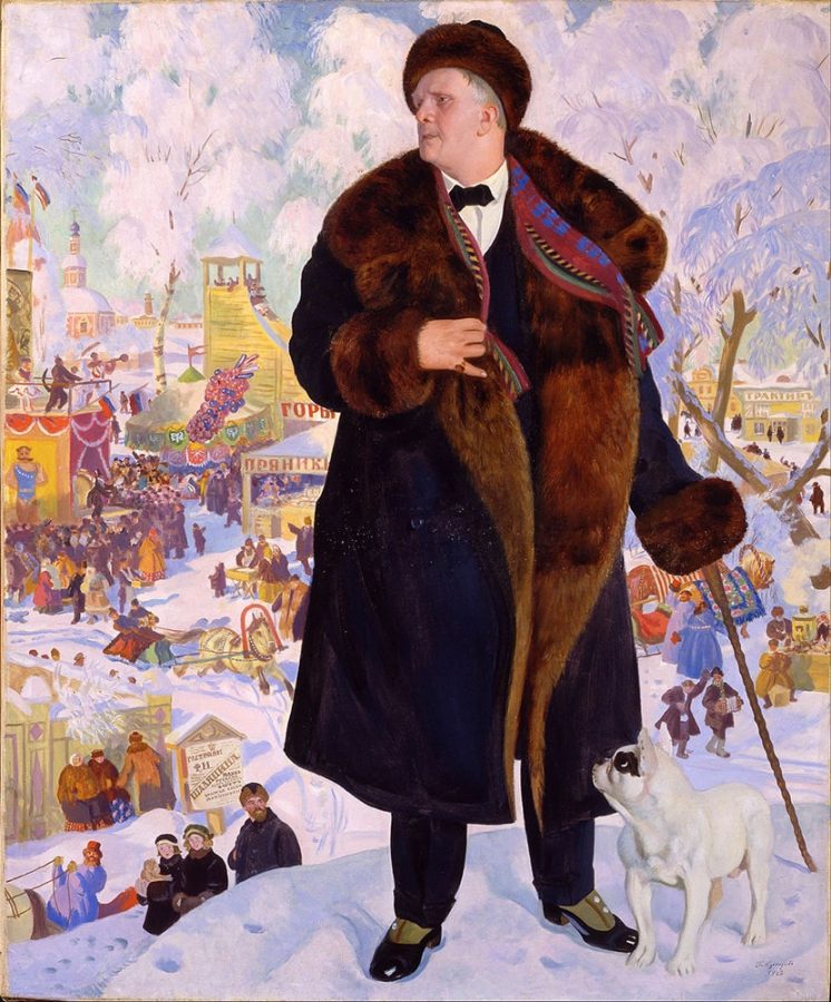 Борис Кустодиев «Портрет Фёдора Шаляпина», 1921 © Музей Театрального и музыкального искусства
