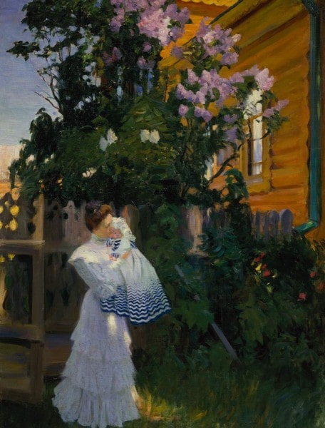 Б.М. Кустодиев «Сирень», 1906 © ГРМ