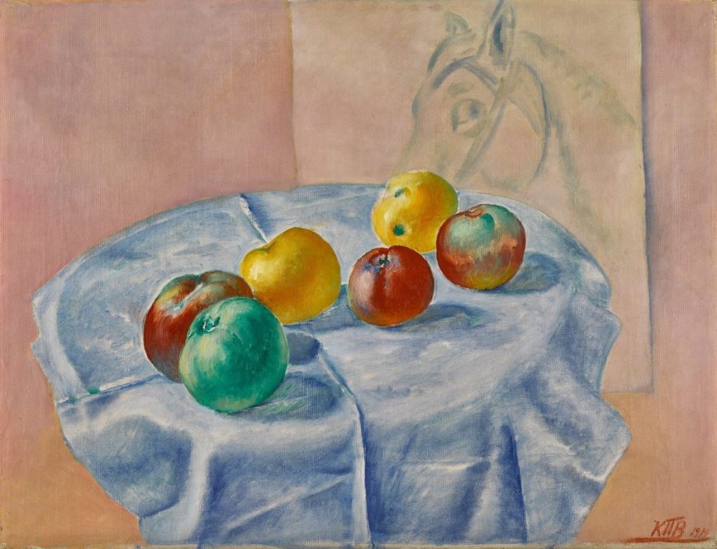 Кузьма Петров-Водкин «Натюрморт с яблоками», 1912 © МУАР