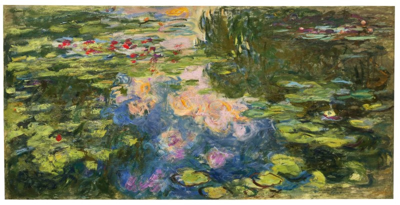 Клод Моне, «Пруд с водяными лилиями» (Le bassin aux nymphéas), 1917-1919