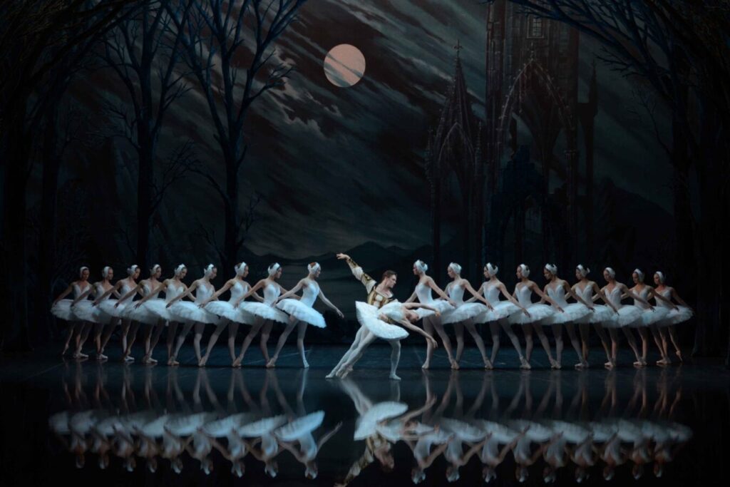 Балет «Лебединое озеро» на сцене Большого театра